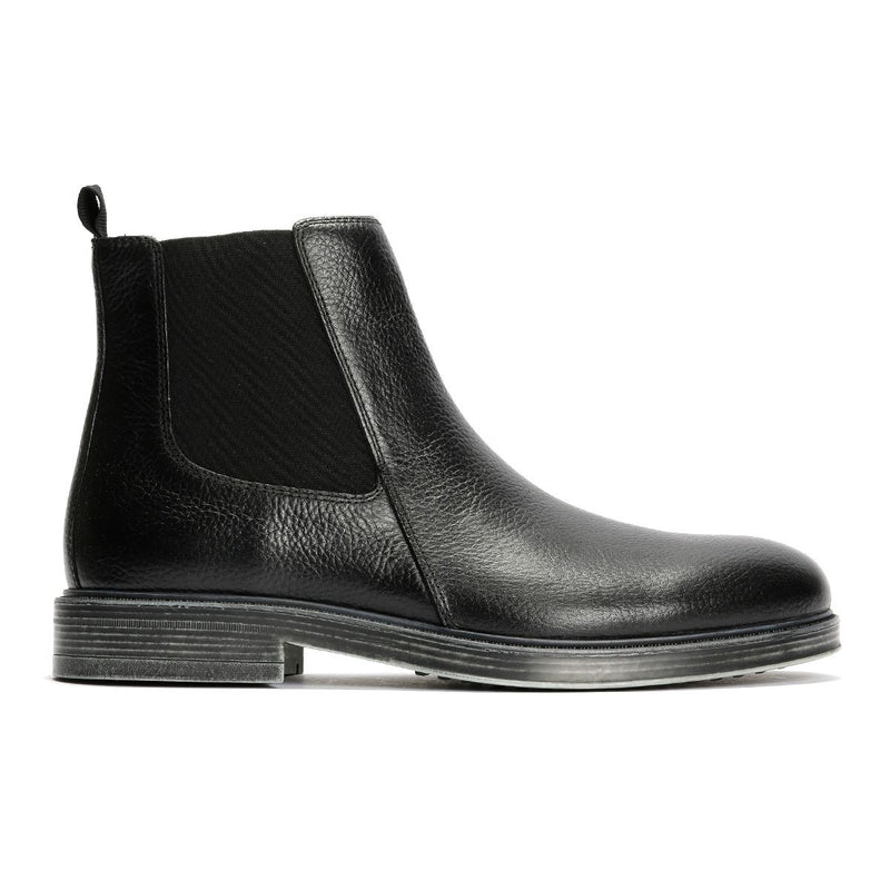 Geox Spherica EC1 Leather Men's Black Boots