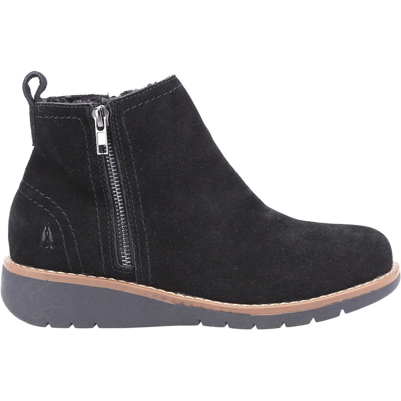 Hush Puppies Libby Suede Women's Black Boots