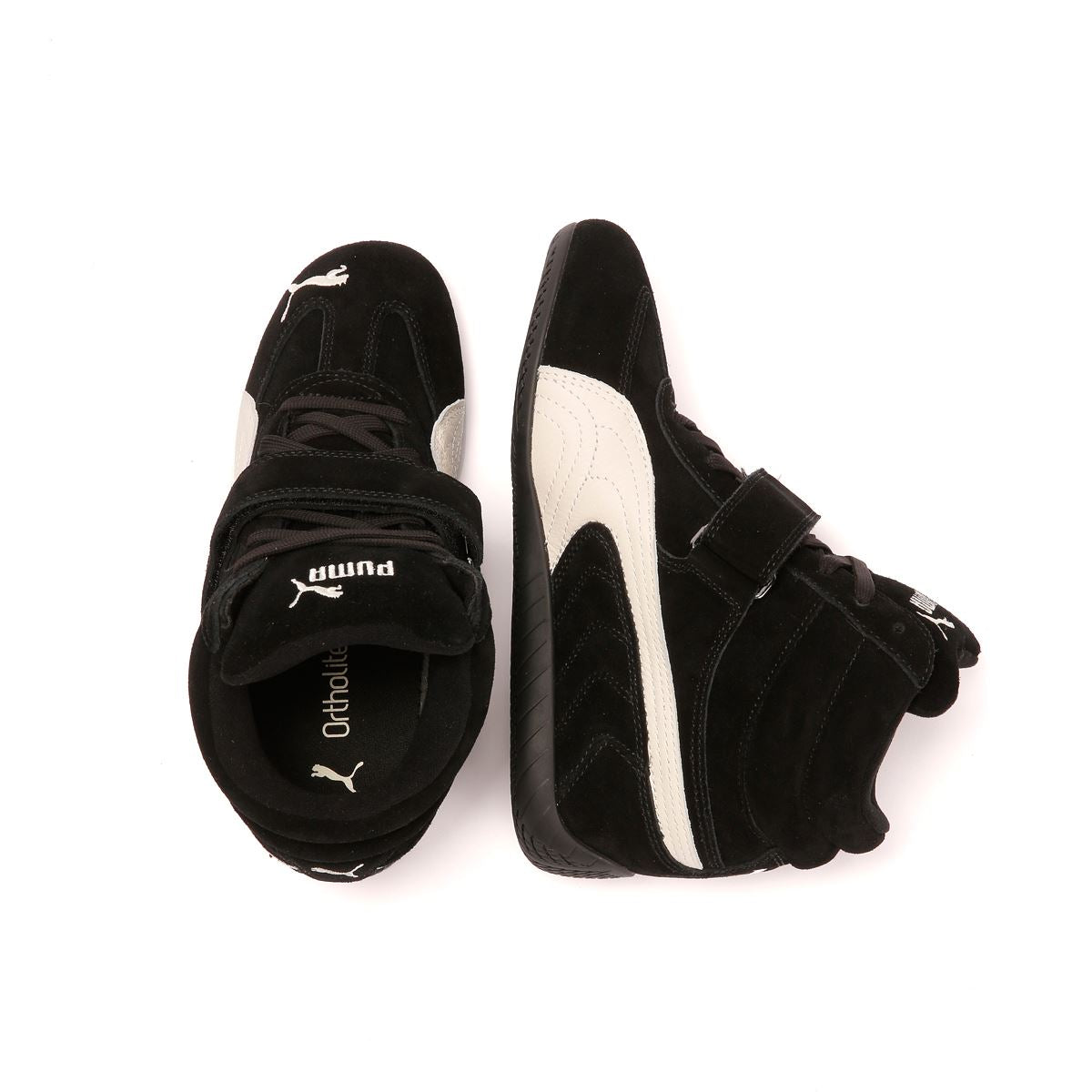 Puma Speedcat Wedge OG Suede Women's Black/White Sneakers