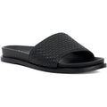 Dune Lilas Women's Black Sandals