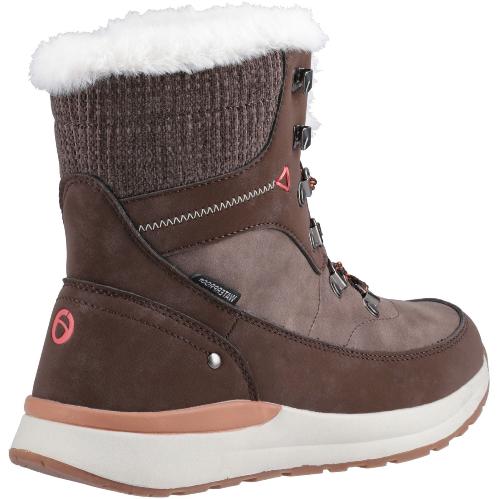 Cotswold Sheephouse Textile Women's Brown Hiking Boots