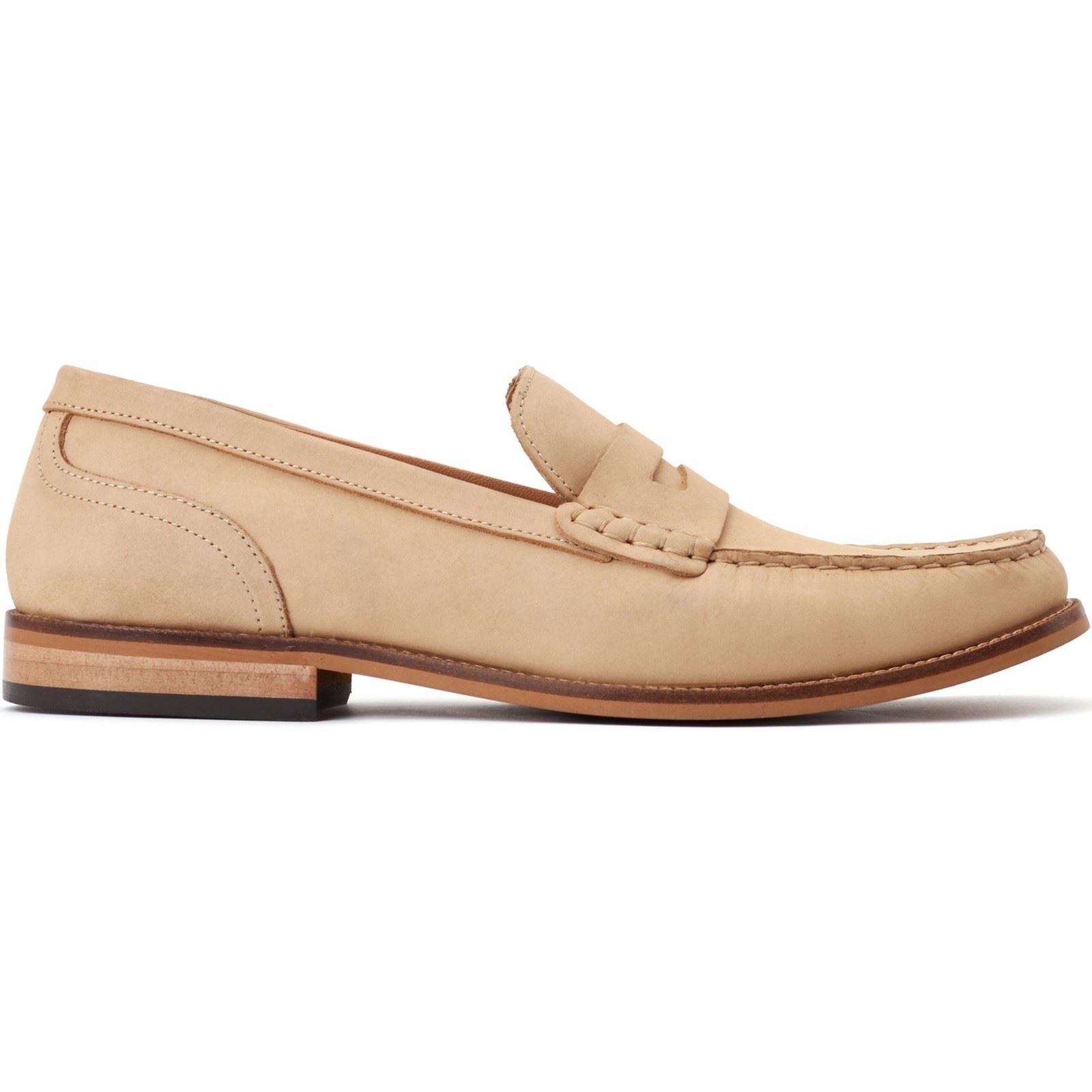 Base London Garfield Leather Men's Sand Standard Loafers