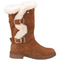 Hush Puppies Megan Suede Women's Tan Boots