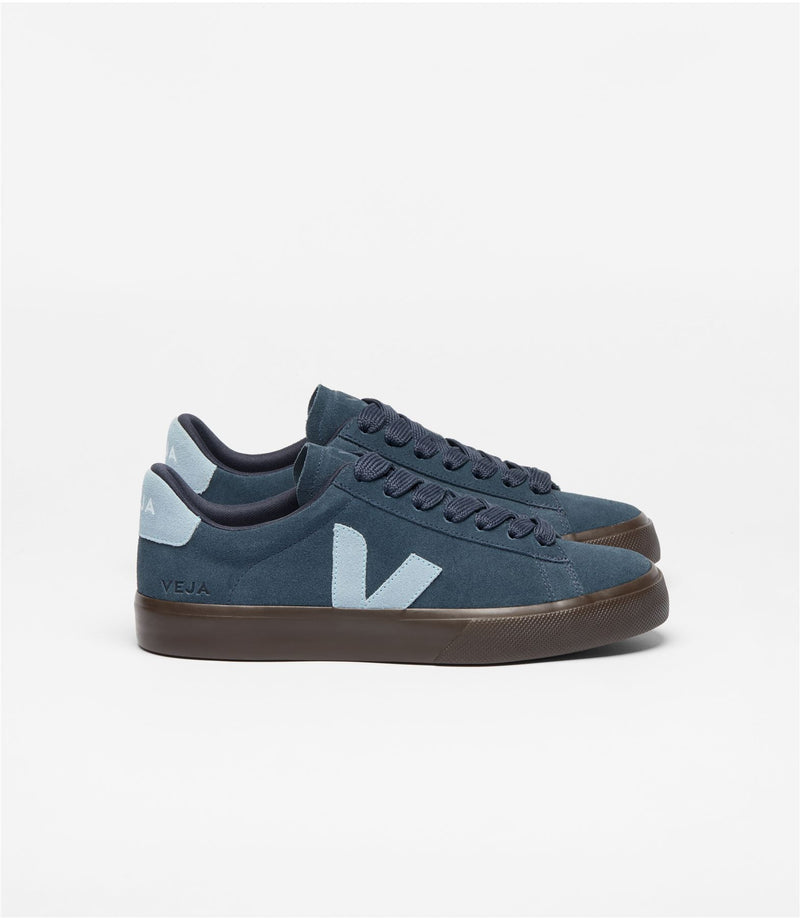 Veja Campo Suede Women's Nautico Steel Eagle Sneakers
