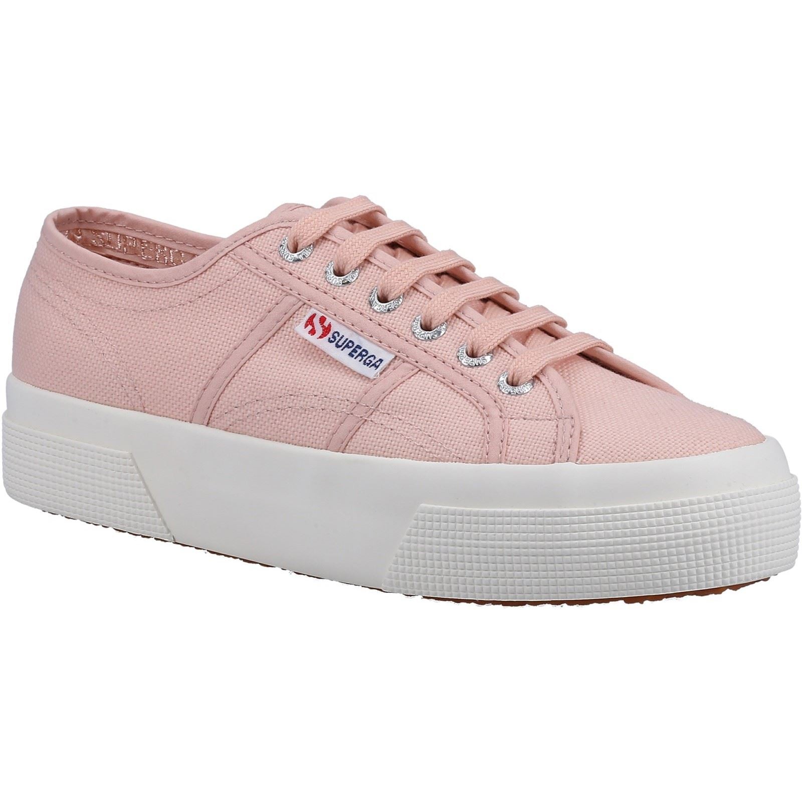 Superga 2740 Platform Cotton Women's Pink Blush Sneakers