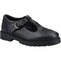 Hush Puppies Fiona SNR Leather Girls's Black Shoes