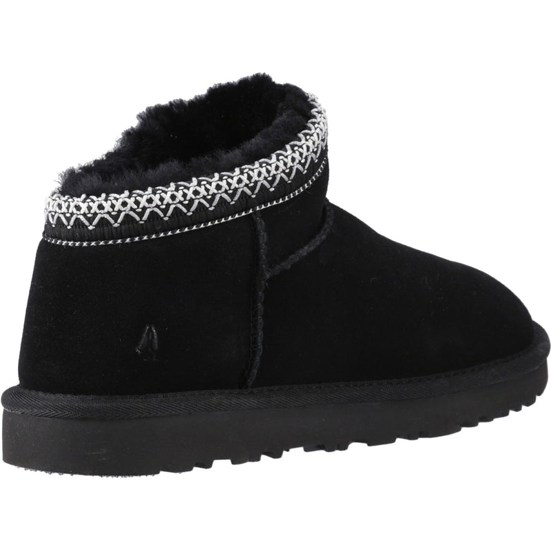 Hush Puppies Sloane Suede Women's Black Slippers