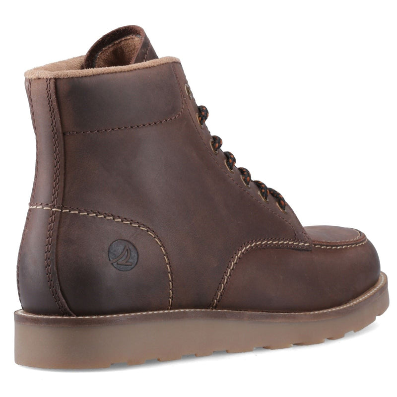 Sperry Boston Leather Men's Brown Ankle Boots