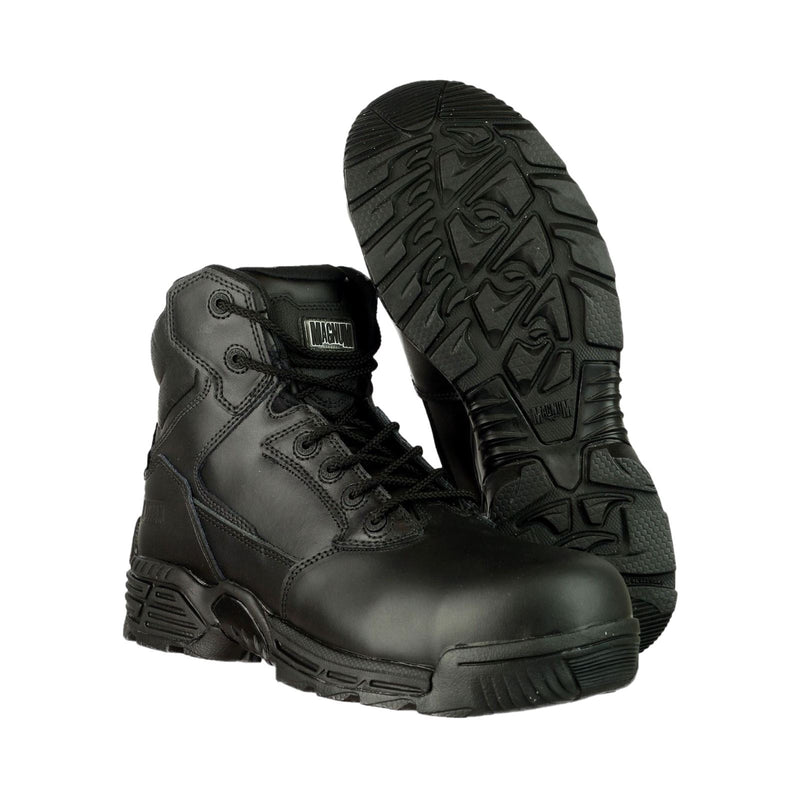 Magnum Stealth Force 6.0 Leather Black Safety Boots