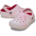Crocs Classic Lined Clog Thermoplastic Women's Powder Pink Clogs