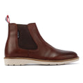 Ben Sherman Hampton Leather Men's Burgundy Boots