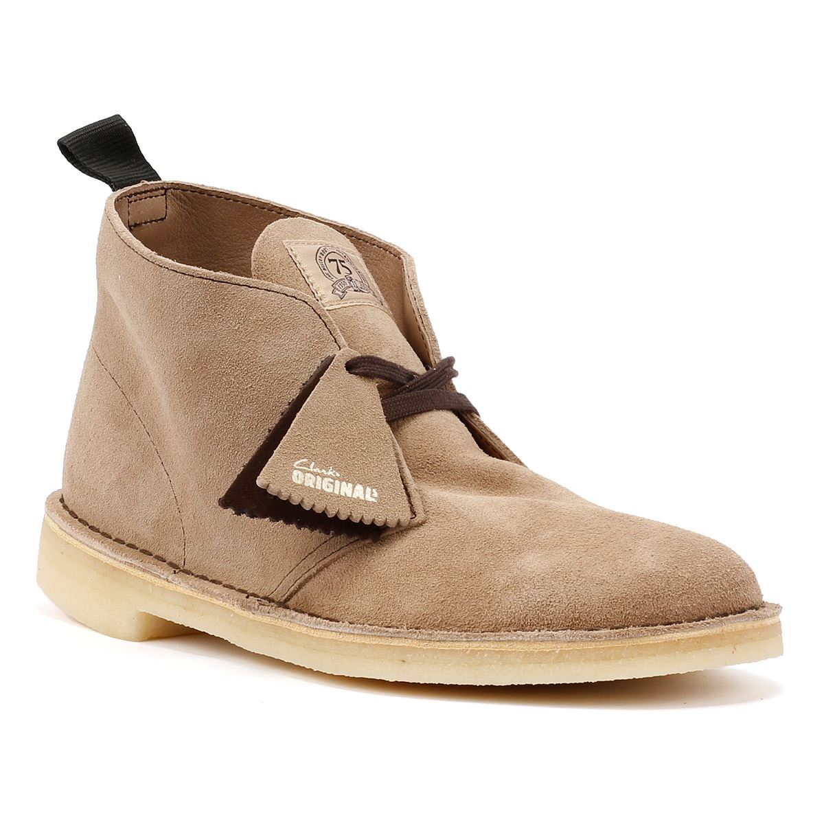 Clarks Originals Desert Men's Wolf Suede Boots
