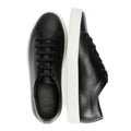 JAK Royal Leather Men's Black Sneakers