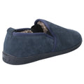 Hush Puppies Arnold Suede Men's Navy Slippers