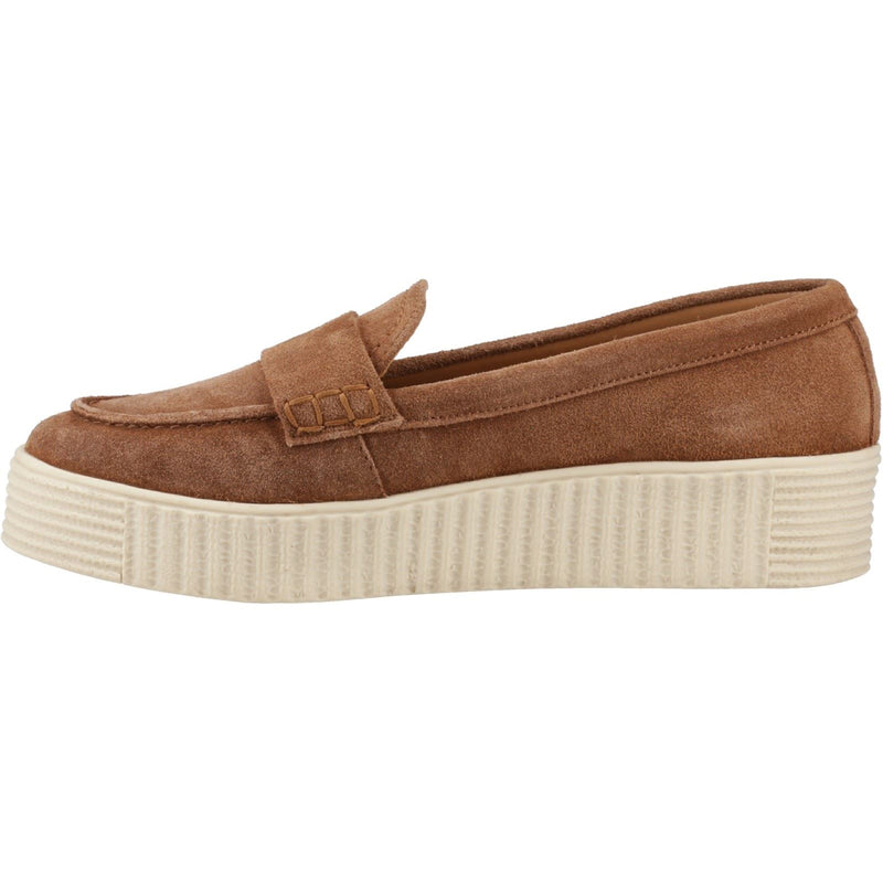 Hush Puppies Tamara Suede Women's Tan Loafers
