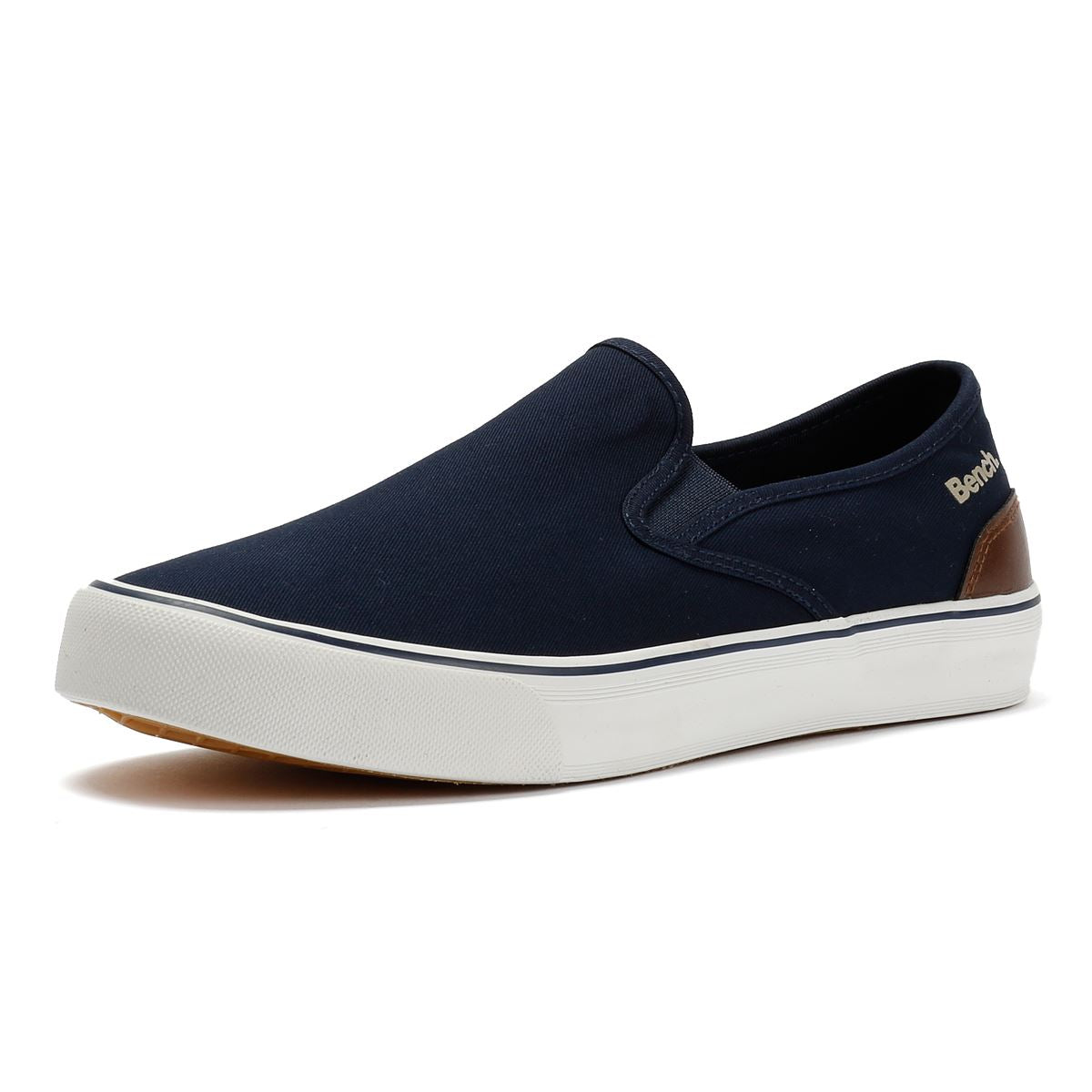 Bench Dalton Canvas Slip On Men's Navy Sneakers