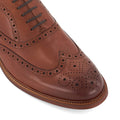 Dune Solihull Leather Men's Tan Brogues Shoes