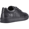 Hush Puppies Dougie Leather Boys's Black Sneakers