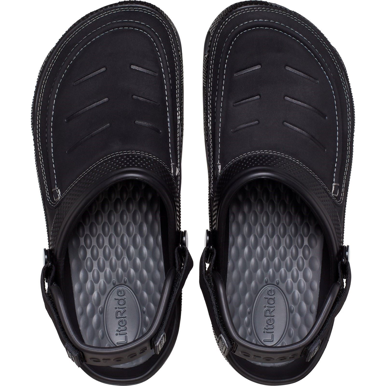 Crocs Yukon Vista II Synthetic Men's Black/Slate Grey Clogs