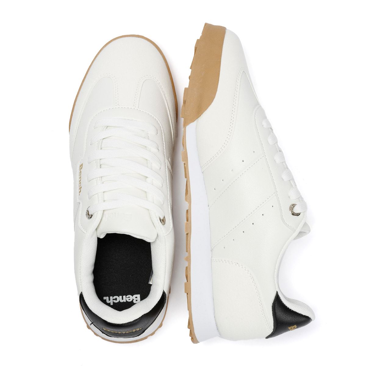 Bench Murray Men's White/Gum Sneakers