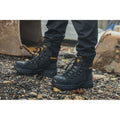 Caterpillar Everett S3 WP Leather Black Safety Boots