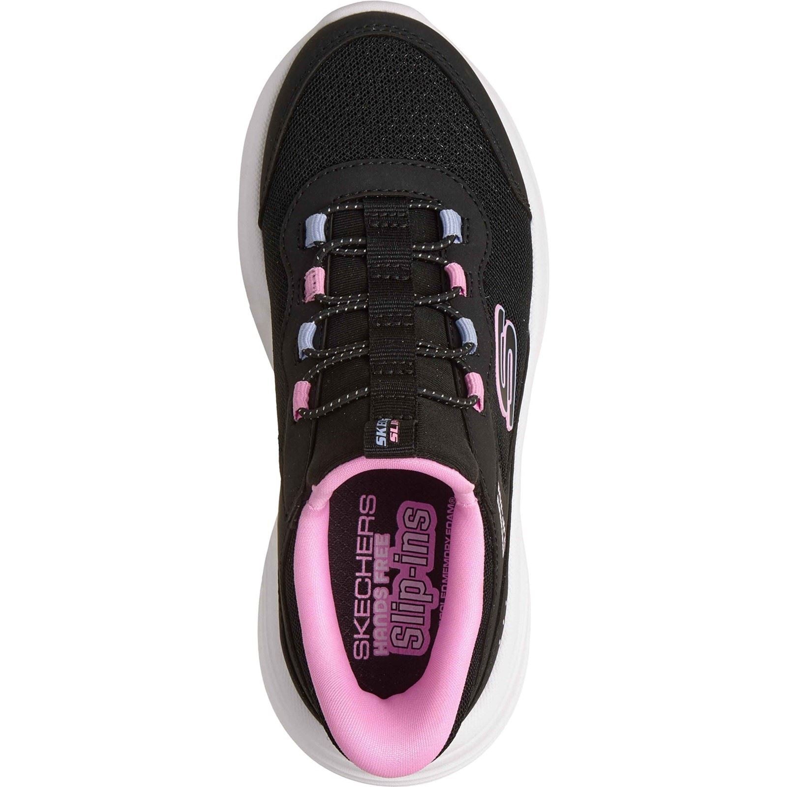 Skechers Bounder Pro Polyurethane Girl's Black Trainers