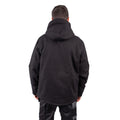 Caterpillar Hooded Sherpa Lined Men's Black Fleece Jacket