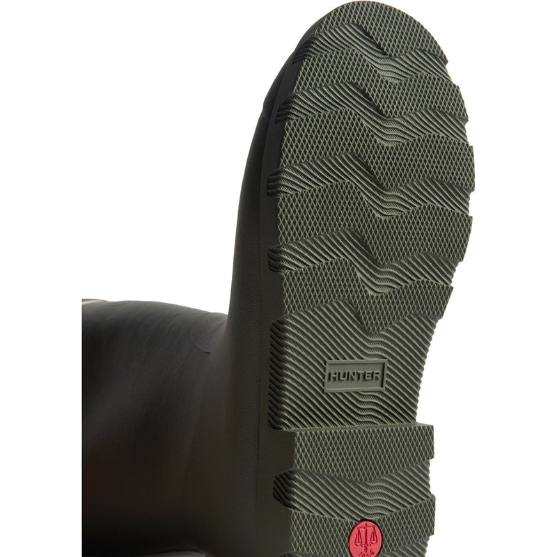 Hunter Downpour Tall Insulated Boot Rubber Men's Dark Olive Wellington Boots