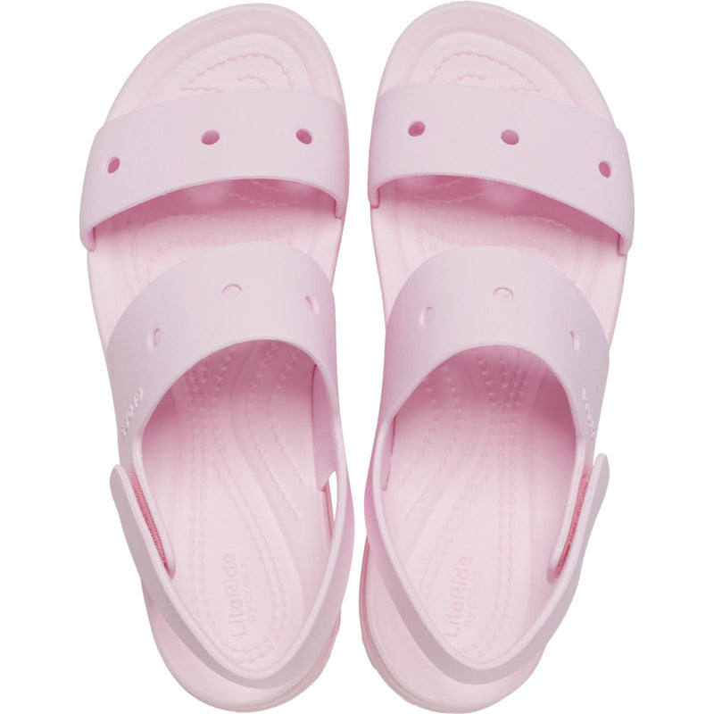 Crocs Brooklyn 4U Synthetic Women's Pink Milk Sandals