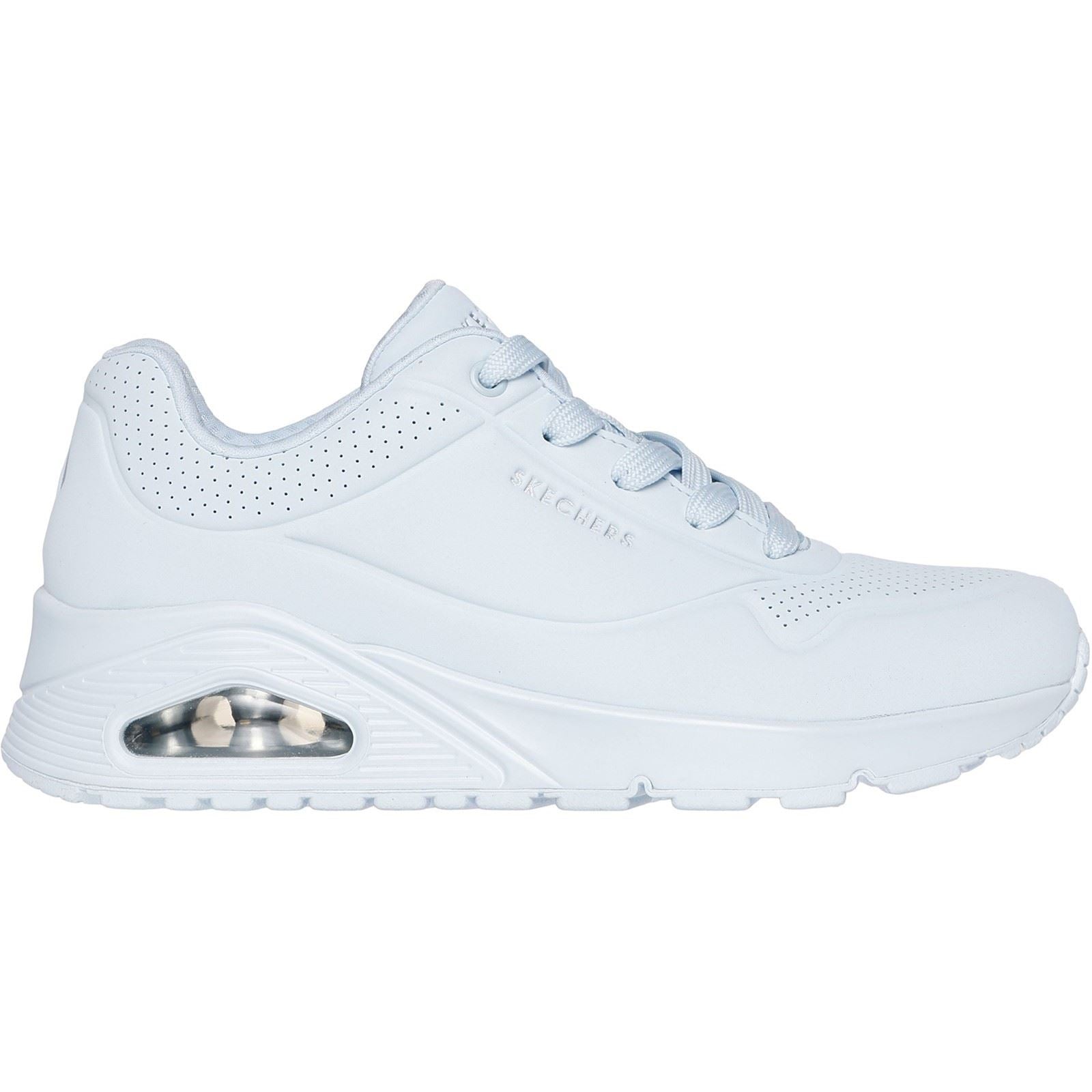 Skechers Uno Stand On Air Synthetic Women's Light Denim Sneakers