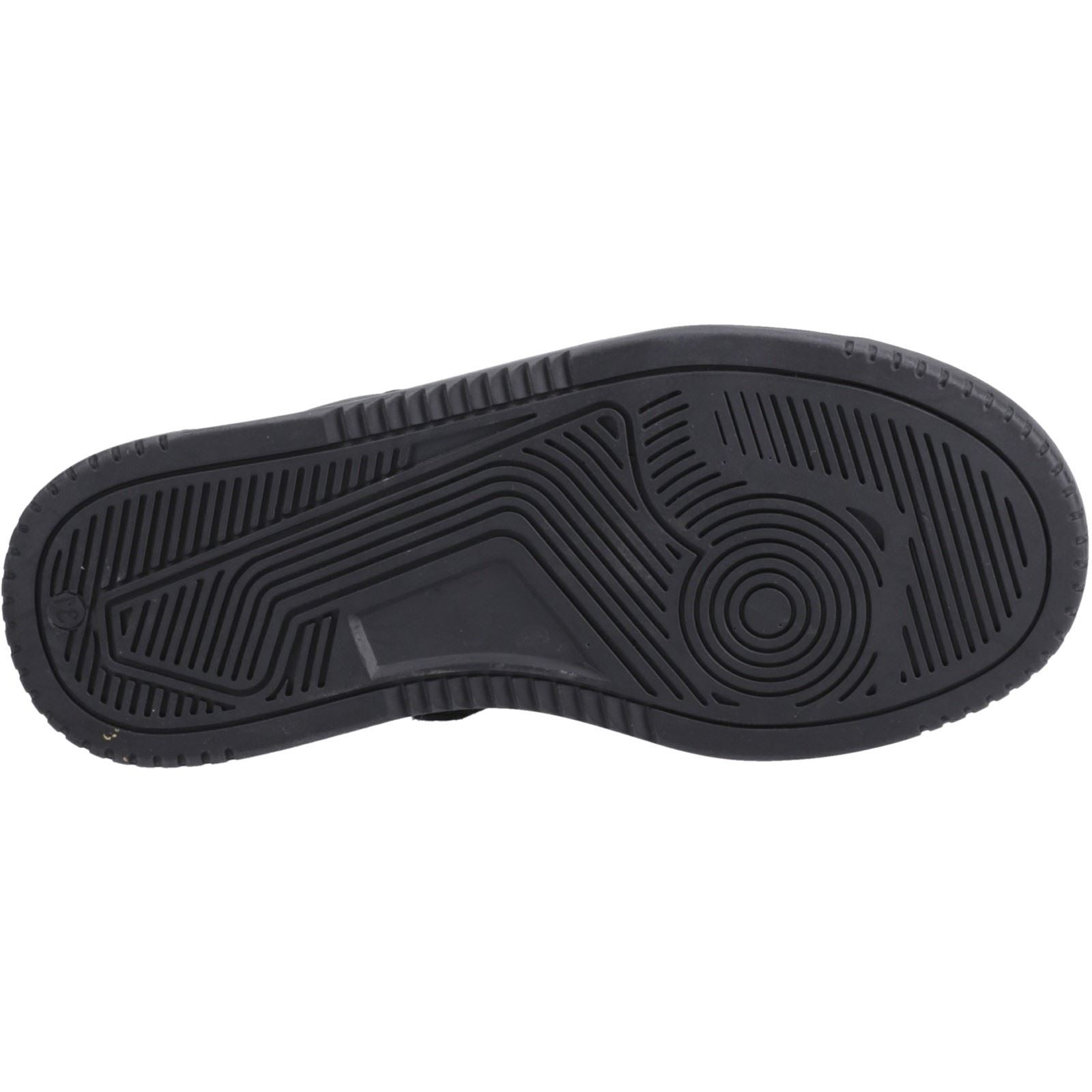 Hush Puppies Dougie Leather Boys's Black Sneakers