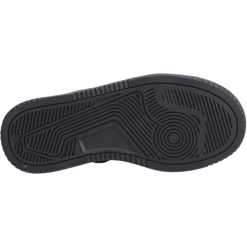 Hush Puppies Dougie Leather Boys's Black Trainers