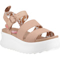 HEYDUDE Delray Buckle Classic Synthetic Women's Tan Sandals