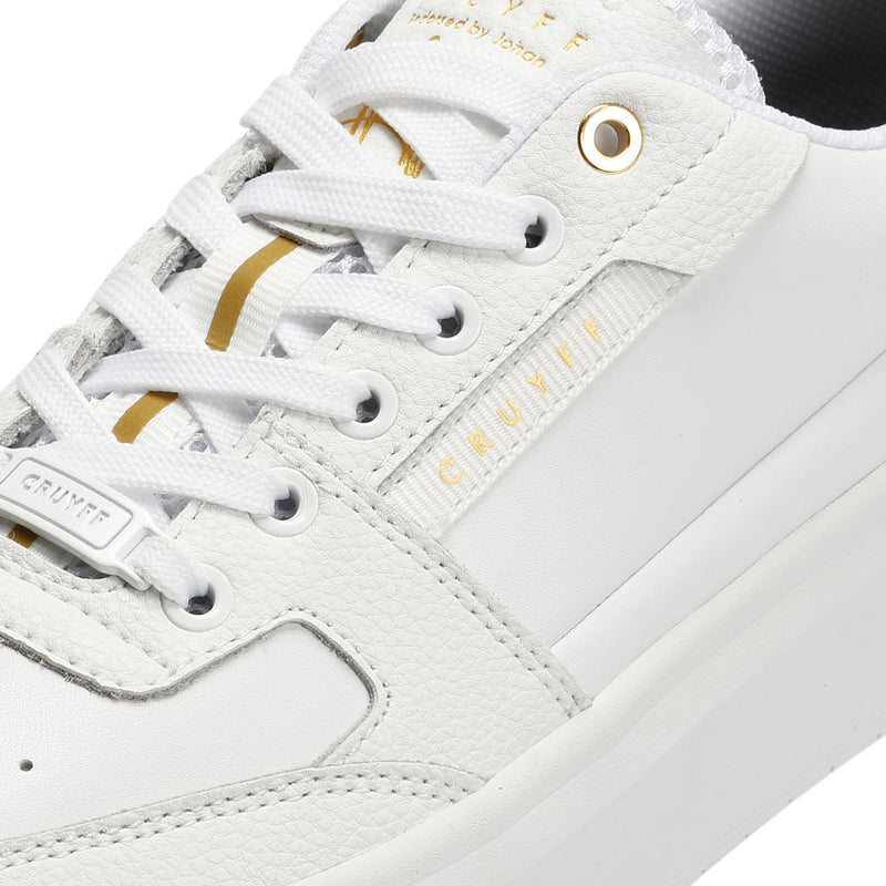 Cruyff Endorsed Tennis Leather Men's White Sneakers