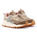 Flower Mountain Kotetsu Teddy Women's Beige/Pink Sneakers