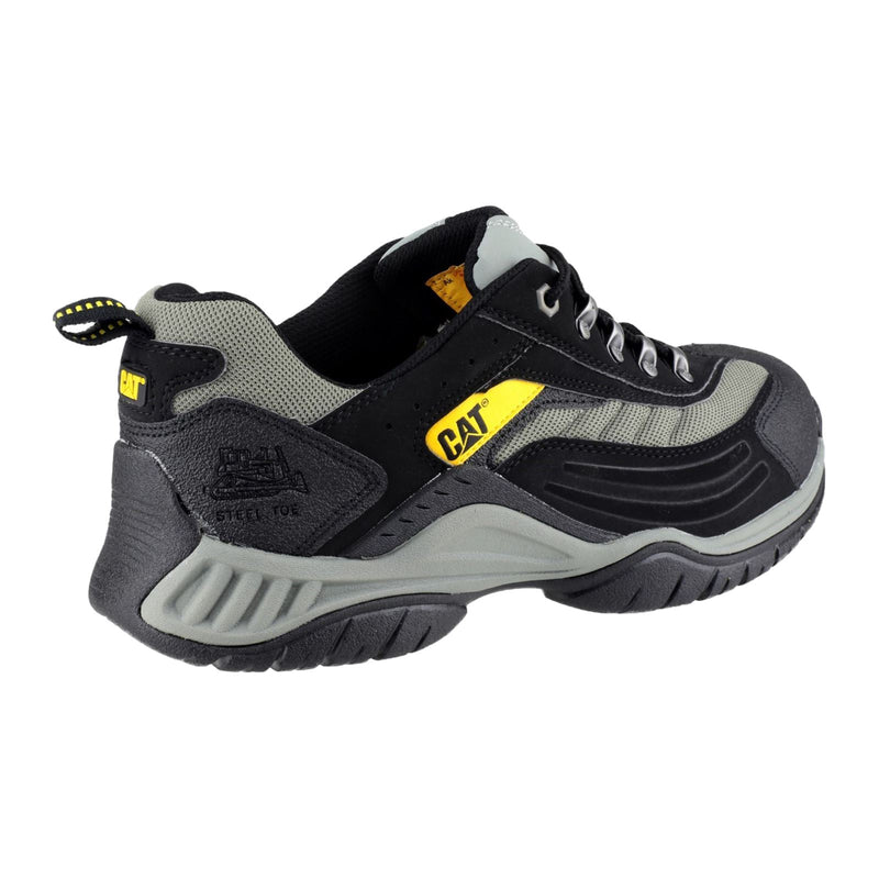 Caterpillar Moor Leather Black Safety Trainers