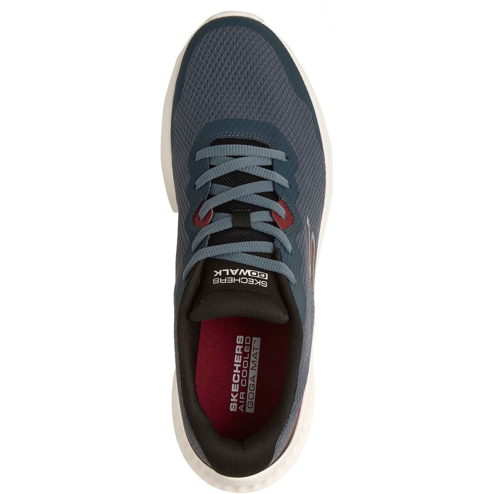 Skechers GO WALK Now Viligent Polyester Men's Slate Sneakers