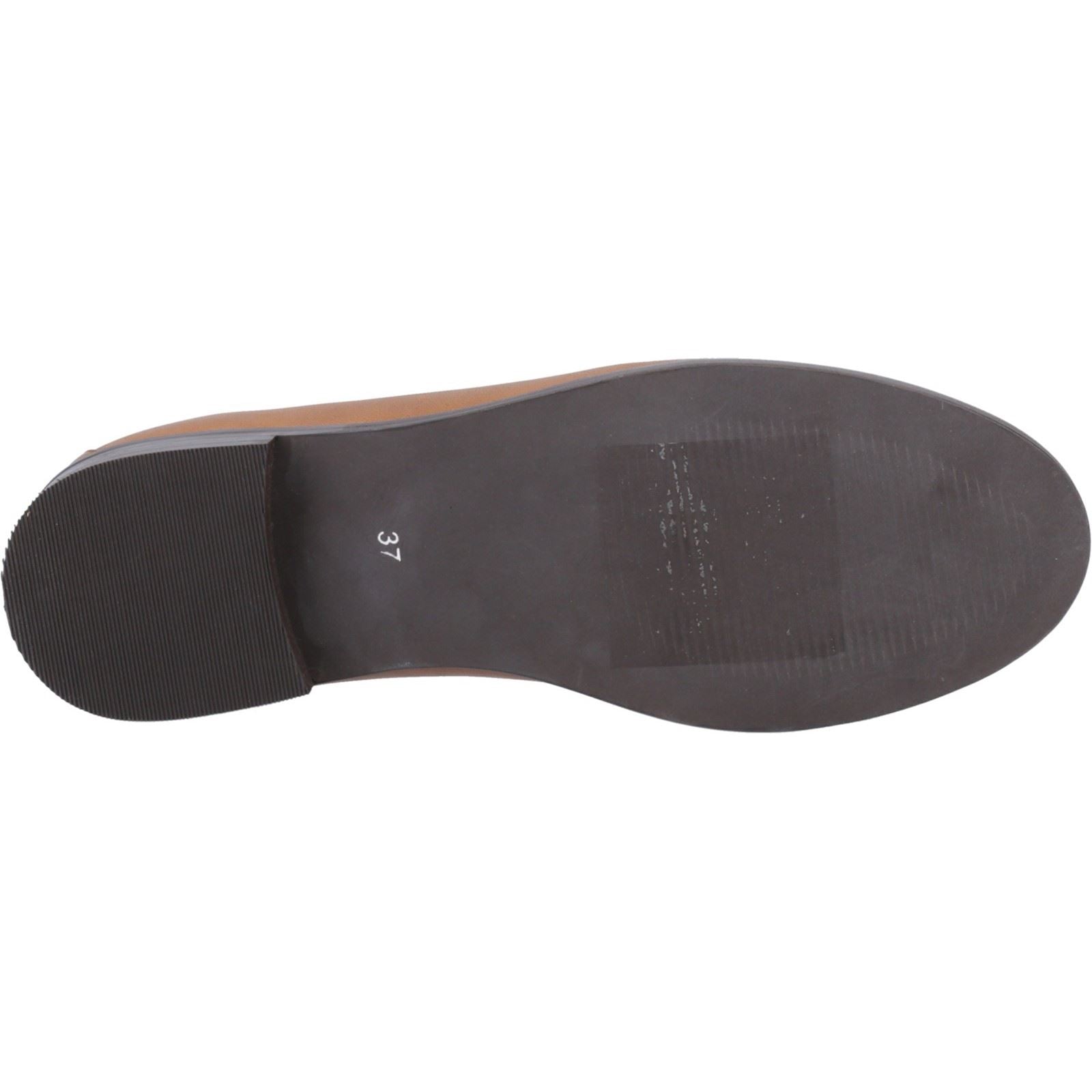 Hush Puppies Connie Leather Women's Tan Loafers