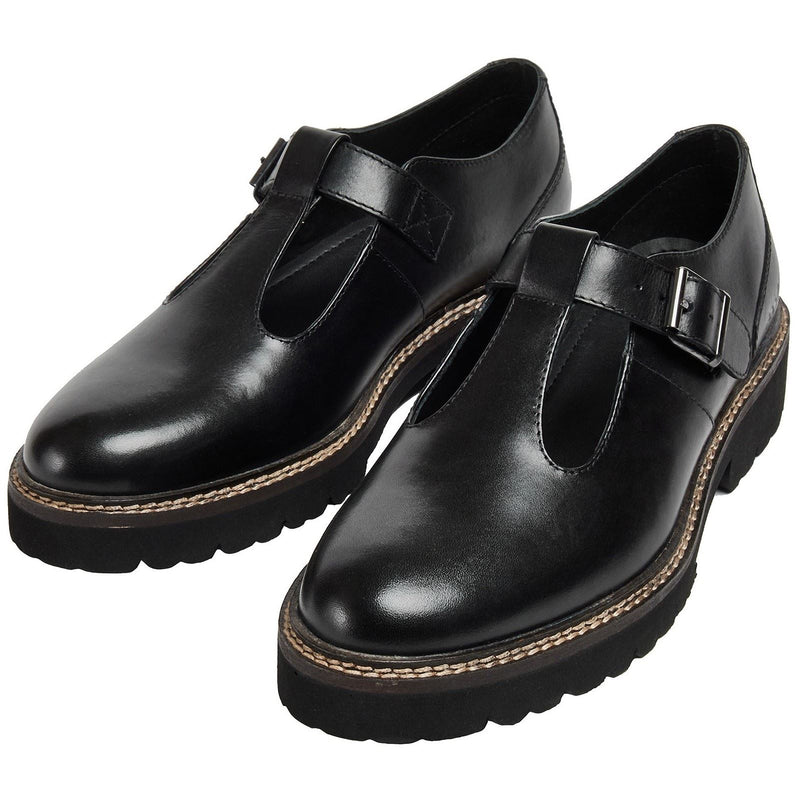 Pod Kylee Leather Women's Black Shoes