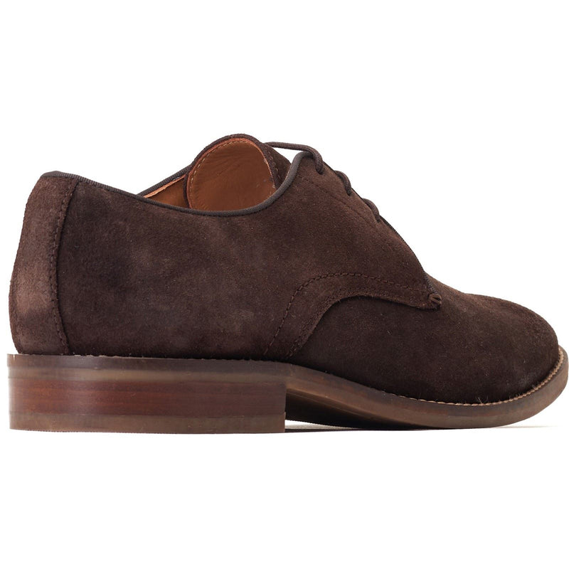 Base London Bronte Leather Men's Dark Brown Oxford Shoes
