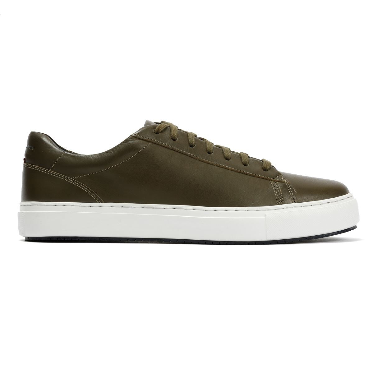 Ben Sherman Ace Cupsole Leather Men's Olive Sneakers