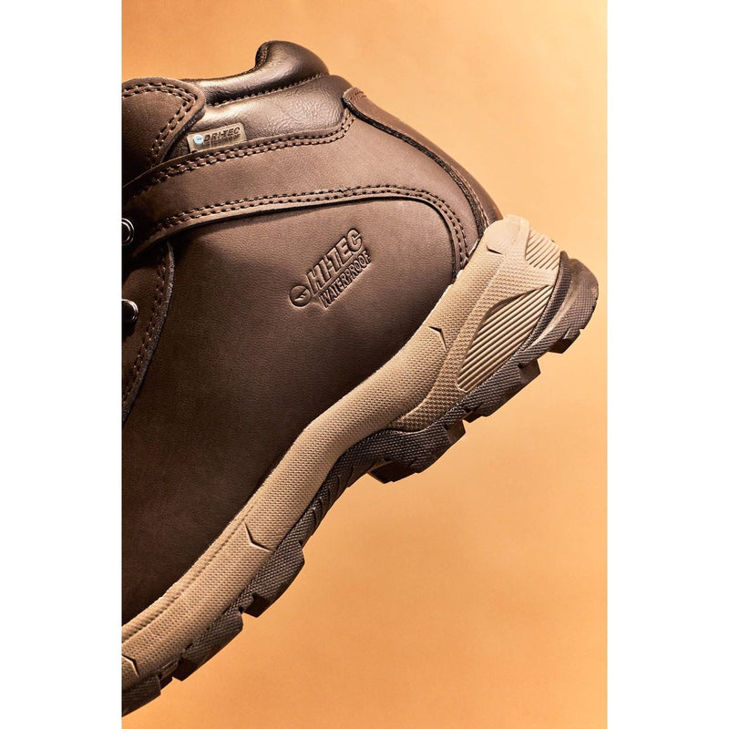 Hi-Tec Eurotrek Lite Waterproof Faux Leather Women's Dark Chocolate Hiking Boots