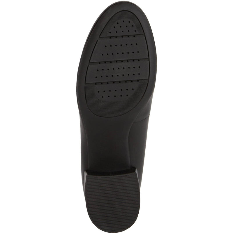 Geox D ELEANA A Leather Bovine Full Grain Women's Black Heels