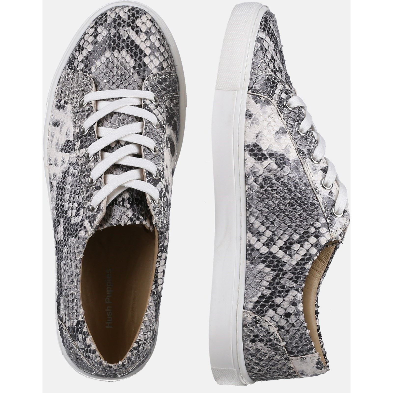 Hush Puppies Tessa Suede Women's Python Sneakers