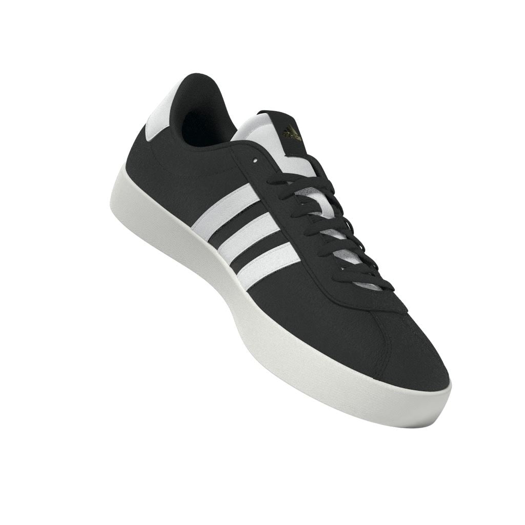 Adidas VL Court 3.0 Leather Women's Black/White Sneakers
