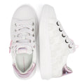 Karl Lagerfeld Kapri NFT Plexi Pendant Leather Women's White/Lilac Sneakers