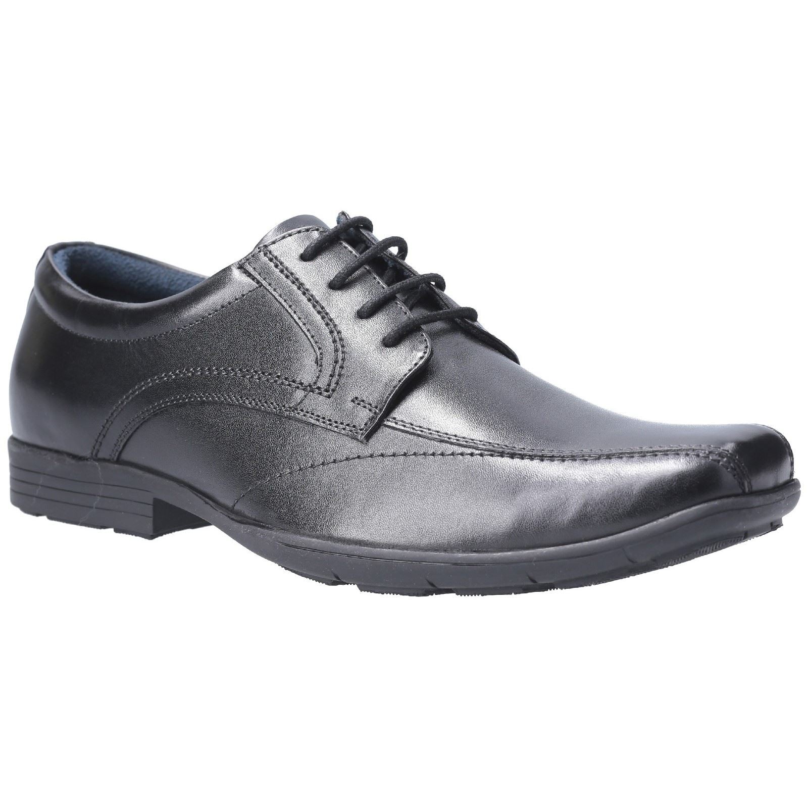 Pod Angus Leather Boys's Black Shoes