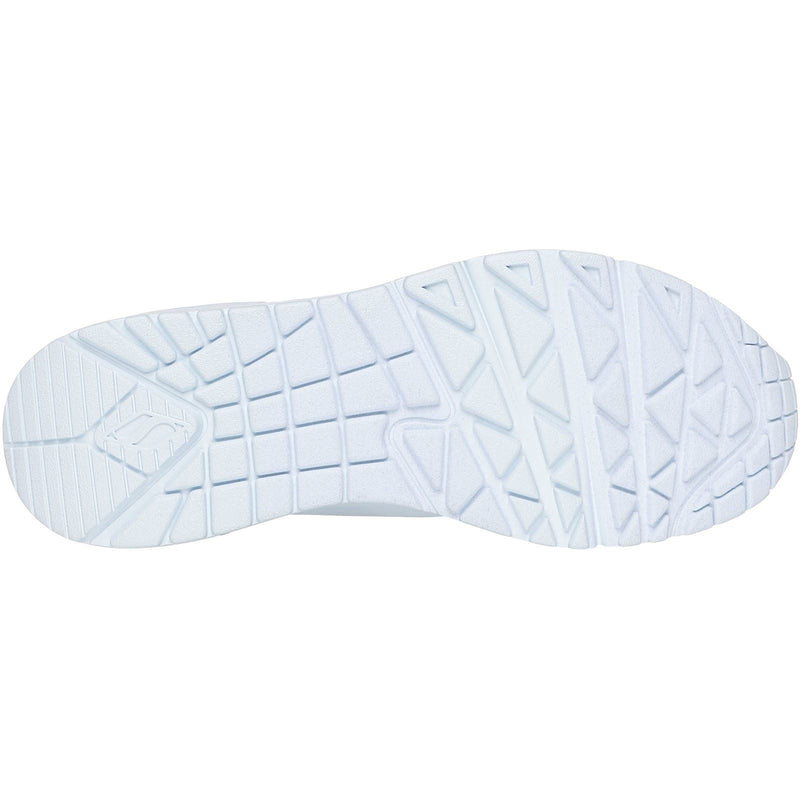 Skechers Uno Stand On Air Synthetic Women's Light Denim Trainers