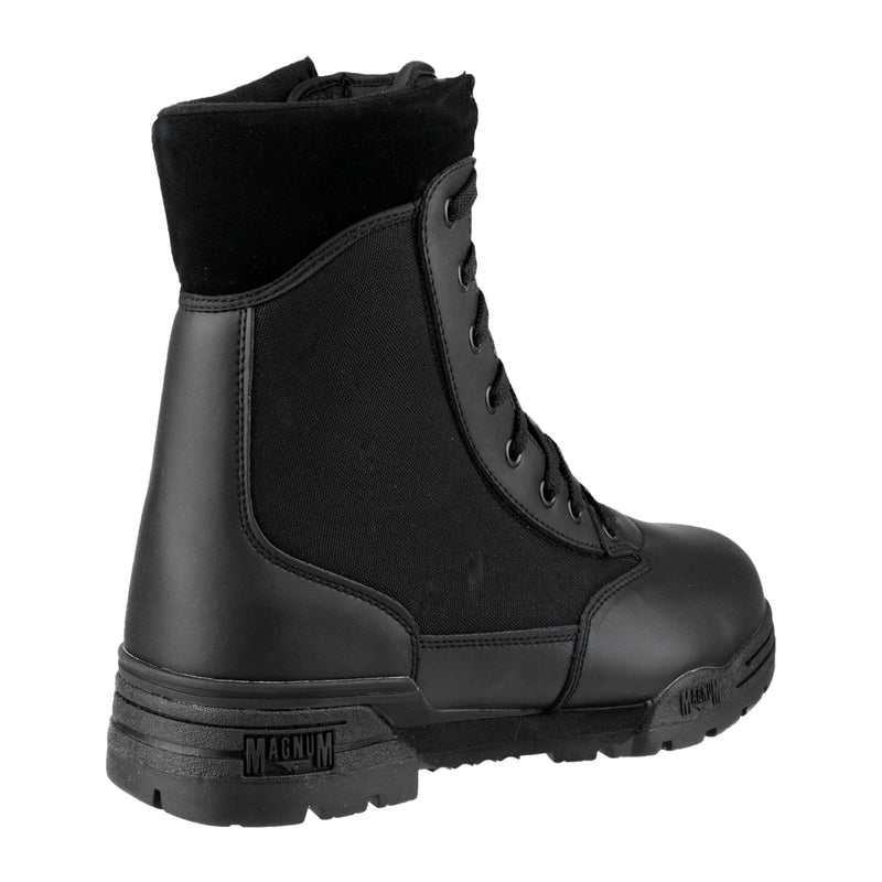 Magnum Classic Leather/Nylon Black Safety Boots