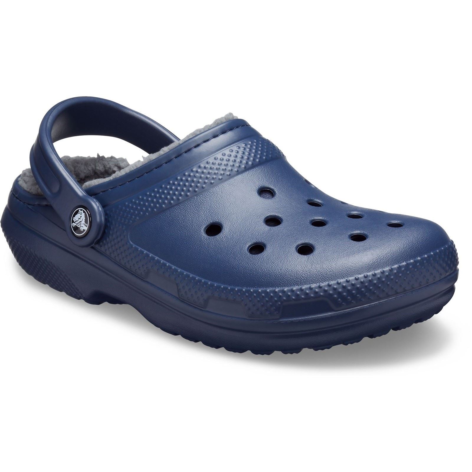 Crocs Classic Lined Synthetic Navy/Charcoal Clogs